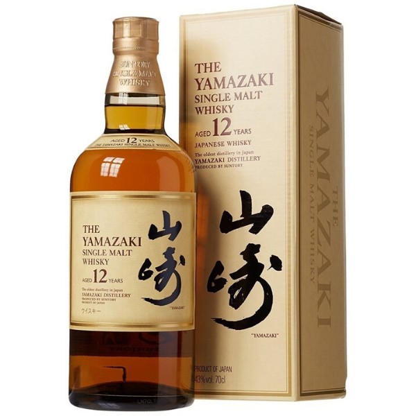 The Yamazaki Single Malt Japanese Whisky, Aged 12 Years, 750ml