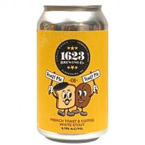 1623 Brewing - French Toast & Coffee White Stout (6 pack 12oz cans) (6 pack 12oz cans)