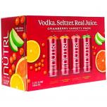 NUTRL - Vodka Seltzer Real Juice Cranberry Variety Pack (881)