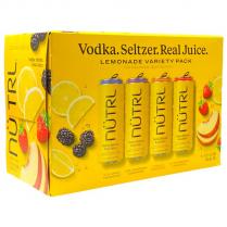 NUTRL - Vodka Seltzer Real Juice Lemonade Variety Pack (8 pack 12oz cans) (8 pack 12oz cans)