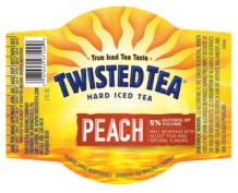 Twisted Tea - Peach (6 pack 12oz bottles) (6 pack 12oz bottles)