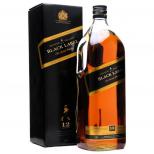 Johnnie Walker Whiskey - Johnnie Walker Black Label 12 Year Old Blended Scotch Whiskey (1750)