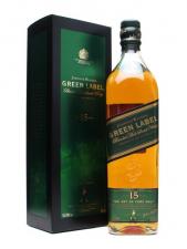 Johnnie Walker Whiskey - Green Label 15 Yr Old (750ml) (750ml)