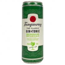 Tanqueray Cocktails - The Classic Gin And Tonic (4 pack 355ml cans) (4 pack 355ml cans)