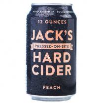 Atomic Dog - Jacks Peach Hard Cider (6 pack 12oz cans) (6 pack 12oz cans)