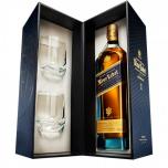 Johnnie Walker Whiskey - Johnnie Walker Blue Label Blended Scotch Whiskey 2 Glasses Giftset 0 (750)