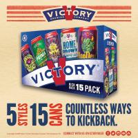 Victory Brewing - Kick Back Variety (15 pack 12oz cans) (15 pack 12oz cans)