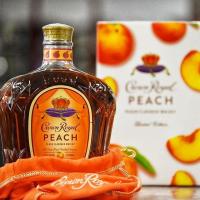 Crown Royal Distillery - Crown Royal Peach Flavored Blended Canadian Whiskey (750ml) (750ml)