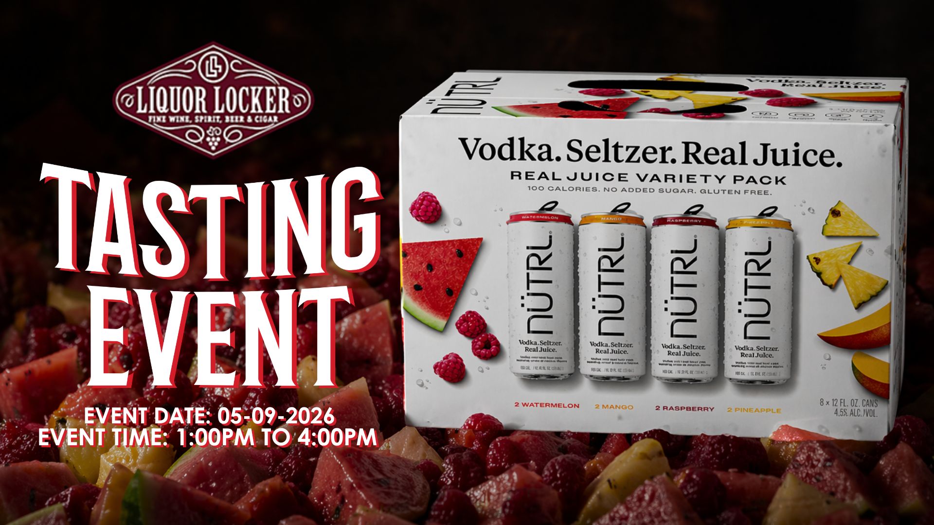 Nutrl Vodka Seltzer Tasting Event