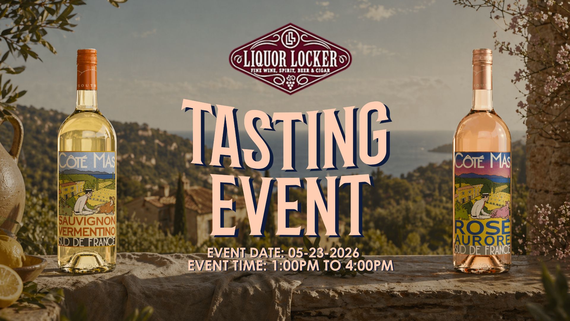 Cote Mas Tasting Event